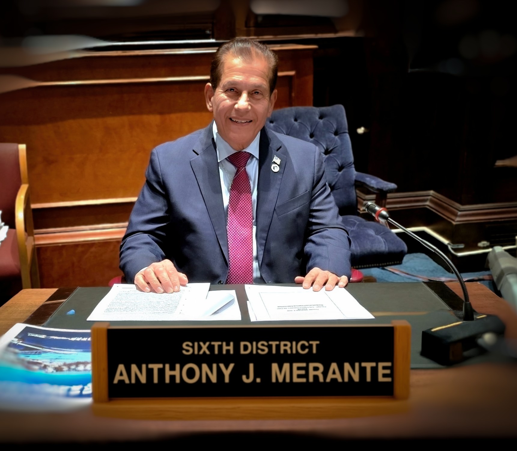Anthony Merante at Yonkers City Council